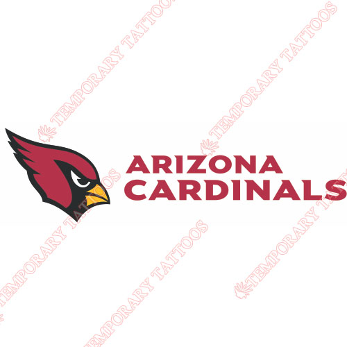 Arizona Cardinals Customize Temporary Tattoos Stickers NO.389